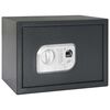 vidaXL Caja fuerte digital Gris oscuro 35 x 25 x 25 cm Acero