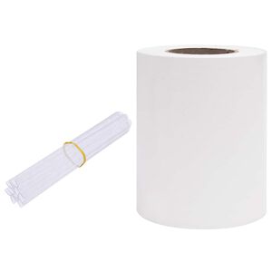 vidaXL Tira de privacidad de PVC, 35 x 0,19 m, blanca