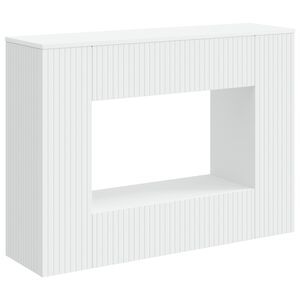 vidaXL Mesa Consola Rayado 101 x 29 x 74 cm Madera de ingenier&iacute;a
