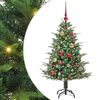 vidaXL &Aacute;rbol de Navidad Artificial Pre-iluminado con Juego de Bolas