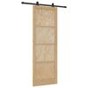 vidaXL Puerta Corredera ORKDAL Marr&oacute;n 83 x 232 cm