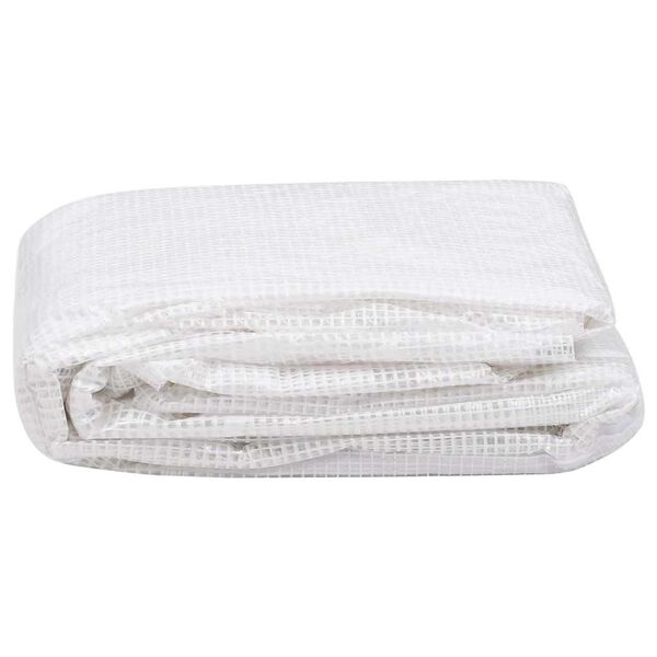 vidaXL Cubierta repuesto de invernadero transparente (18 m&sup2;) 3x6x2 m