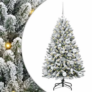 vidaXL &Aacute;rbol de Navidad artificial 120 cm 150 LED Blanco C&aacute;lido