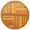 vidaXL Tablero de mesa redondo madera maciza de acacia &Oslash;70x2 cm