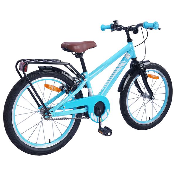 vidaXL Bicicleta Infantil 20 Pulgadas para 6-11 a&ntilde;os Azul Claro