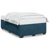 vidaXL Estructura de cama terciopelo azul oscuro 120x190 cm