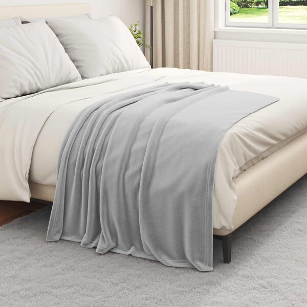 vidaXL Mantitas de Sof&aacute; 6 pcs Gris 130 x 150 cm Lana