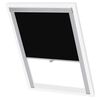 vidaXL Persiana opaca enrollable negra S06/606 GGL y GGU