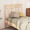 vidaXL Cabecero de cama madera maciza de pino 106x4x100 cm