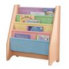 KidKraft Librer&iacute;a infantil de tela pastel natural 60,96x29,85x71,12 cm