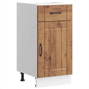 vidaXL Mueble bajo de cocina Lucca madera vieja