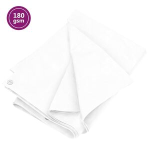 vidaXL Lona HDPE blanco 180 g/m&sup2; 2x3 m