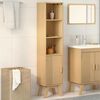 vidaXL Mueble de Cuarto de Ba&ntilde;o Olden Marr&oacute;n 35 x 30 x 159 cm