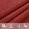 vidaXL Toldo de vela rojo HDPE 160 g/m&sup2; 2x3,5 m
