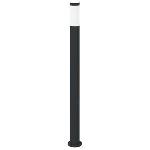 vidaXL Baliza de luz de 110 cm, acero inoxidable, IP44