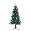 vidaXL &Aacute;rbol de Navidad Artificial de Esquina Verde 150 cm PVC y Metal