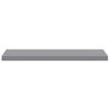 vidaXL Estantes flotantes de pared 4 uds MDF gris 90x23,5x3,8 cm