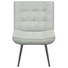 vidaXL Sill&oacute;n de relax terciopelo gris claro 64x74x84 cm