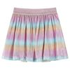 vidaXL Falda infantil multicolor 92