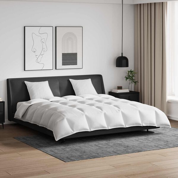 vidaXL Juego de Edred&oacute;n con almohada 3 pcs Pluma de pato