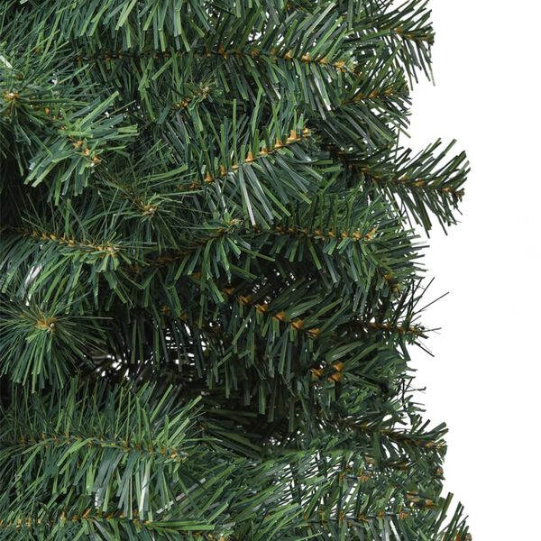 vidaXL &Aacute;rbol de Navidad estrecho con soporte PVC 300 cm
