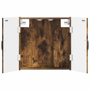 vidaXL Armario para dianas UTRECHT Roble Ahumado 52,5 x 10,5 x 53,5 cm