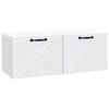 vidaXL Mueble para TV de pared 78,5 x 31 x 30 cm Madera de Ingenier&iacute;a