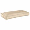 vidaXL Coj&iacute;n Beige 120 x 60 x 12 cm Tela Oxford
