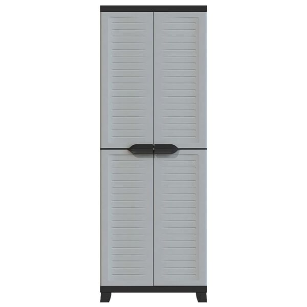 vidaXL Armario de plástico 65x45x181 cm