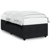 vidaXL Estructura de cama sin colch&oacute;n terciopelo negro 90x190 cm
