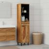 vidaXL Gabinete de Lavabo para Ba&ntilde;o con caj&oacute;n Madera de Acacia S&oacute;lida