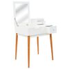 vidaXL Tocador con espejo de MDF 60x50x86 cm