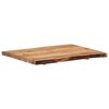 vidaXL Superficie de mesa de madera maciza de acacia 80x(50-60)x3,8 cm