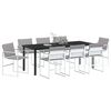 vidaXL Conjunto de Comedor de Jard&iacute;n 9 pcs