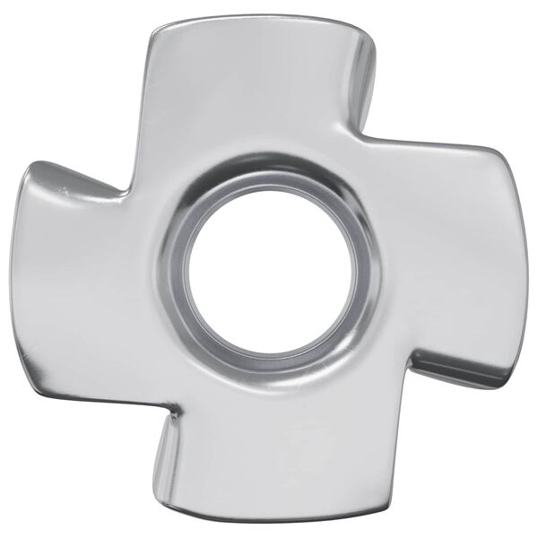 vidaXL Tuerca T dentada 7200 pcs Plateado M6 mm Acero