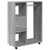 vidaXL Armario madera contrachapada gris Sonoma 80x40x110 cm