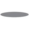 vidaXL Tapiz de suelo piscina geotextil de poli&eacute;ster gris claro &Oslash;306cm