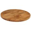 vidaXL Tablero de mesa redondo madera maciza de mango &Oslash; 60x3,8 cm