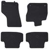 vidaXL Alfombrilla de Coche 4 uds. apto para VW GOLF VIII MHEV 2020-