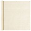 vidaXL Toldo para balc&oacute;n HDPE crema 120x400 cm