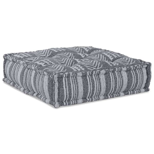 vidaXL Sof&aacute; modular 2 pcs Impresi&oacute;n Gris 140 x 70 x 36 cm tela