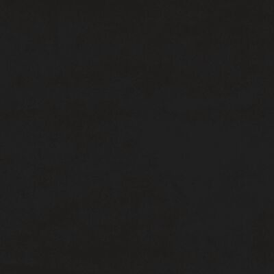 vidaXL Cama box spring con colchón terciopelo negro 200x200 cm