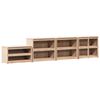 vidaXL Armario de cocina de exterior MEPPEL 4 uds.