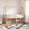 vidaXL Techo de cama infantil madera maciza pino 199x95,5x88 cm