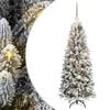 vidaXL &Aacute;rbol de Navidad artificial 120 cm PVC y Pl&aacute;stico y Acero y PE
