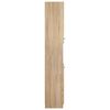 vidaXL Armario de ba&ntilde;o madera ingenier&iacute;a roble Sonoma 32x34x188,5 cm