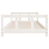 vidaXL Estructura de cama para ni&ntilde;os madera de pino blanco 90x190 cm