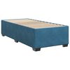 vidaXL Estructura de cama de terciopelo azul 90x190 cm