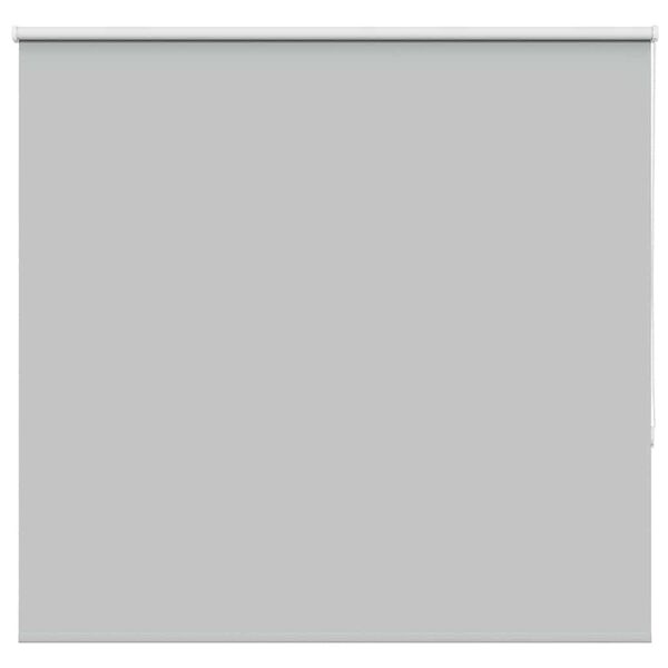 vidaXL Estor Enrollable Opaco gris claro 160x175 cm Tela Ancho 156,6cm