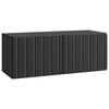 vidaXL Mueble de TV de pared 78,5 x 31 x 30 cm Negro